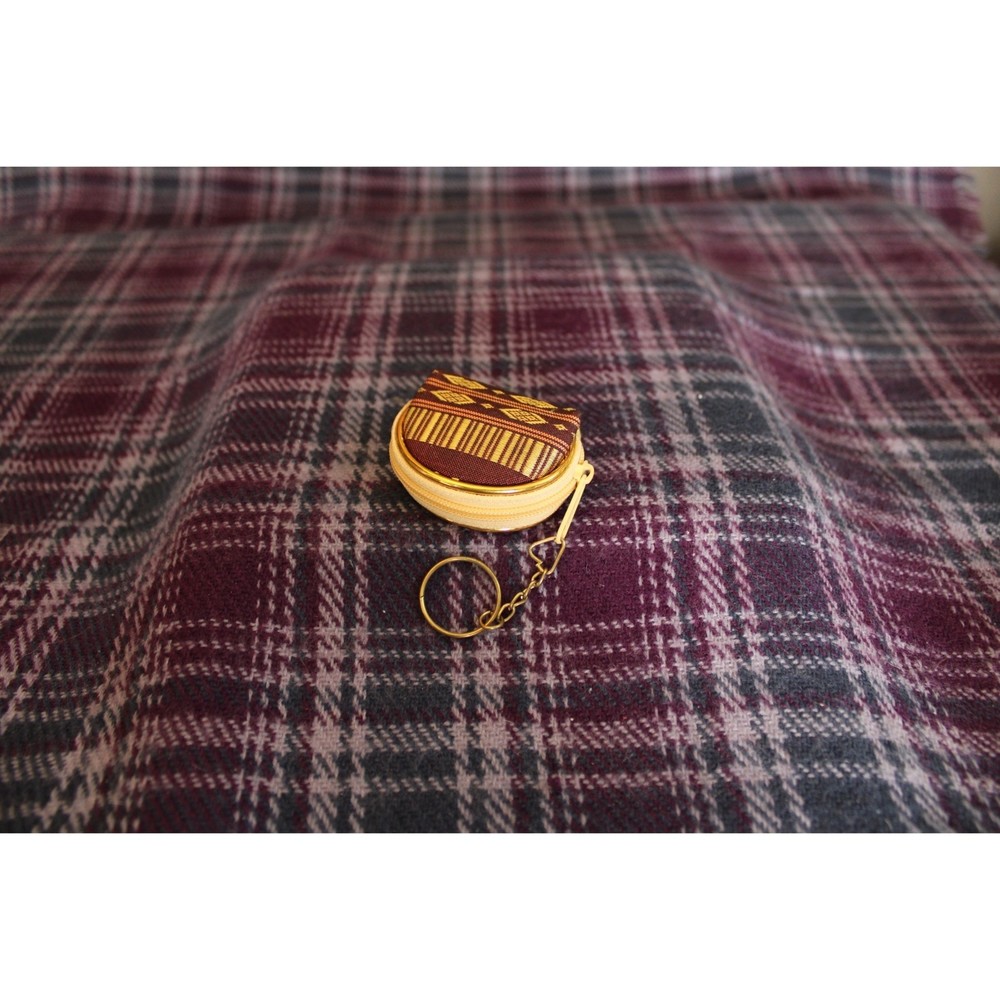 Tiny Elephant Embroidered Bag Keychain - image 7